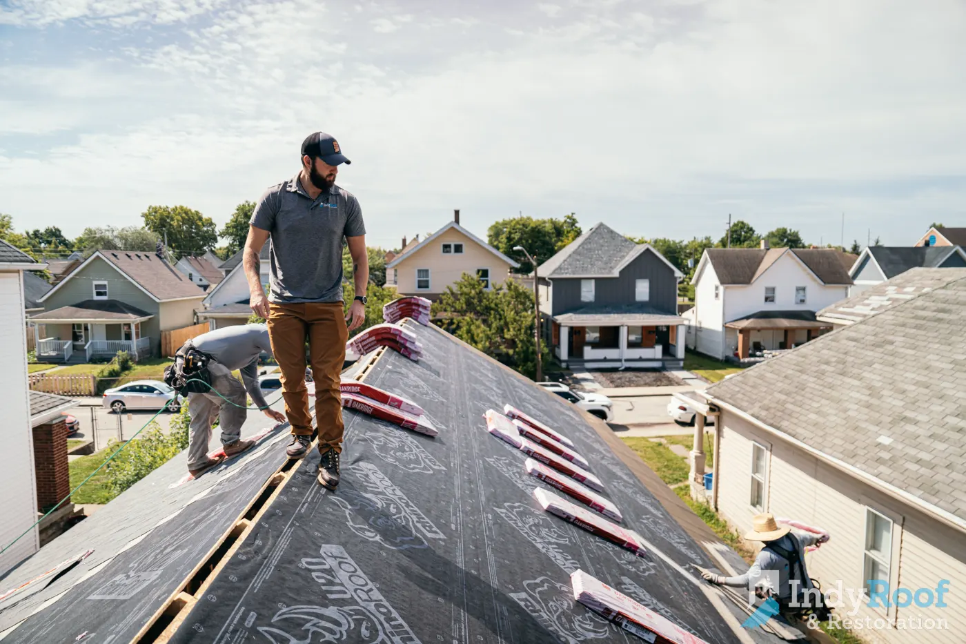 Roofing by Heritage Lake Roofing near Crawfordsville, IN